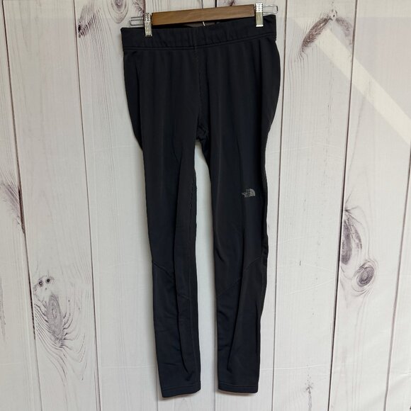 The North Face Fleece-Lined Leggings Women’s Medium Dark Gray EUC - Picture 1 of 11